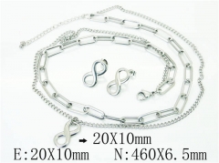 Stainless Steel Jewelry Wholesale - Stainless Steel Jewelry Sets - HY59S2224HJS