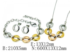 Stainless Steel Jewelry Wholesale - Stainless Steel Jewelry Sets - HY59S2825ICC