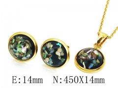 Stainless Steel Jewelry Wholesale - Stainless Steel Jewelry Sets - HY25S0656HZL