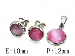 Stainless Steel Jewelry Wholesale - Stainless Steel Jewelry Sets - HY25S0679NA