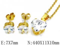 Stainless Steel Jewelry Wholesale - Stainless Steel Jewelry Sets - HY30S0165PZ