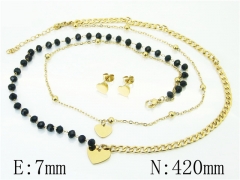 Stainless Steel Jewelry Wholesale - Stainless Steel Jewelry Sets - HY24S0042HZL