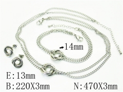 Stainless Steel Jewelry Wholesale - Stainless Steel Jewelry Sets - HY59S2307HMS
