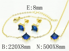 Stainless Steel Jewelry Wholesale - Stainless Steel Jewelry Sets - HY59S0137HIS
