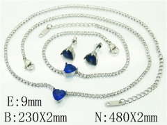Stainless Steel Jewelry Wholesale - Stainless Steel Jewelry Sets - HY59S2433IWL