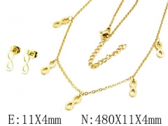 Stainless Steel Jewelry Wholesale - Stainless Steel Jewelry Sets - HY59S2975OL
