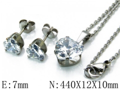Stainless Steel Jewelry Wholesale - Stainless Steel Jewelry Sets - HY30S0122M0