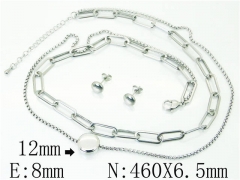 Stainless Steel Jewelry Wholesale - Stainless Steel Jewelry Sets - HY59S2226HJU