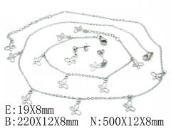 Stainless Steel Jewelry Wholesale - Stainless Steel Jewelry Sets - HY59S1487OLS