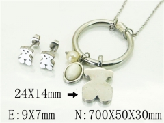 Stainless Steel Jewelry Wholesale - Stainless Steel Jewelry Sets - HY64S1328HLR