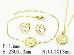 Stainless Steel Jewelry Wholesale - Stainless Steel Jewelry Sets - HY59S2372HIW