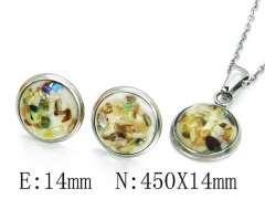 Stainless Steel Jewelry Wholesale - Stainless Steel Jewelry Sets - HY25S0653HZZ