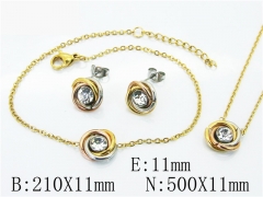 Stainless Steel Jewelry Wholesale - Stainless Steel Jewelry Sets - HY59S1741HHW