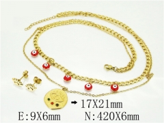 Stainless Steel Jewelry Wholesale - Stainless Steel Jewelry Sets - HY24S0077HJL