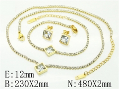 Stainless Steel Jewelry Wholesale - Stainless Steel Jewelry Sets - HY59S2446IIL
