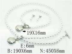 Stainless Steel Jewelry Wholesale - Stainless Steel Jewelry Sets - HY59S1970HOS