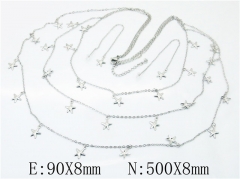 Stainless Steel Jewelry Wholesale - Stainless Steel Jewelry Sets - HY59S1801HPQ