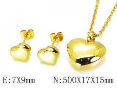 Stainless Steel Jewelry Wholesale - Stainless Steel Jewelry Sets - HY06S1065HJA