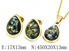 Stainless Steel Jewelry Wholesale - Stainless Steel Jewelry Sets - HY25S0660HZL