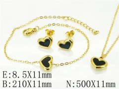 Stainless Steel Jewelry Wholesale - Stainless Steel Jewelry Sets - HY59S2267PW