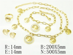 Stainless Steel Jewelry Wholesale - Stainless Steel Jewelry Sets - HY50S0229JWW