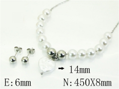 Stainless Steel Jewelry Wholesale - Stainless Steel Jewelry Sets - HY21S0434OW