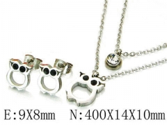 Stainless Steel Jewelry Wholesale - Stainless Steel Jewelry Sets - HY25S0527HHS