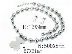 Stainless Steel Jewelry Wholesale - Stainless Steel Jewelry Sets - HY64S1156HME