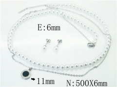 Stainless Steel Jewelry Wholesale - Stainless Steel Jewelry Sets - HY59S2033HKD
