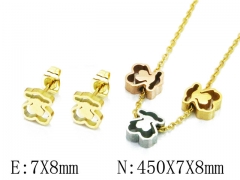 Stainless Steel Jewelry Wholesale - Stainless Steel Jewelry Sets - HY64S1109HEE