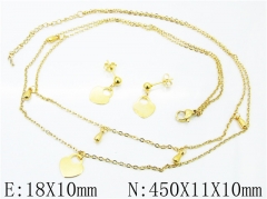 Stainless Steel Jewelry Wholesale - Stainless Steel Jewelry Sets - HY59S1701OLE