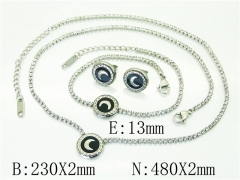 Stainless Steel Jewelry Wholesale - Stainless Steel Jewelry Sets - HY59S2439ISL