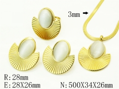 Stainless Steel Jewelry Wholesale - Stainless Steel Jewelry Sets - HY50S0635IHZ