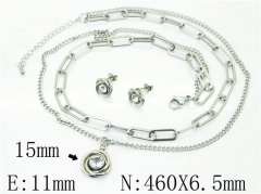 Stainless Steel Jewelry Wholesale - Stainless Steel Jewelry Sets - HY59S2229HJR