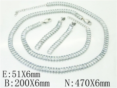 Stainless Steel Jewelry Wholesale - Stainless Steel Jewelry Sets - HY59S2090KWW