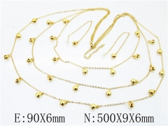 Stainless Steel Jewelry Wholesale - Stainless Steel Jewelry Sets - HY59S1802IHB