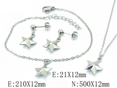 Stainless Steel Jewelry Wholesale - Stainless Steel Jewelry Sets - HY59B1664NR