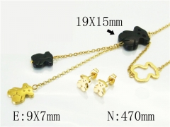 Stainless Steel Jewelry Wholesale - Stainless Steel Jewelry Sets - HY64S1373HOE