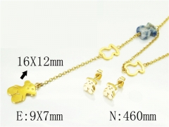 Stainless Steel Jewelry Wholesale - Stainless Steel Jewelry Sets - HY64S1365HMS