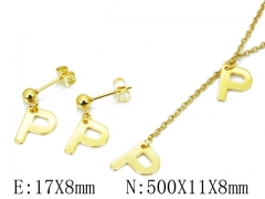 Stainless Steel Jewelry Wholesale - Stainless Steel Jewelry Sets - HY59S1578LLZ