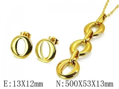 Stainless Steel Jewelry Wholesale - Stainless Steel Jewelry Sets - HY59S2774HXX