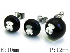 Stainless Steel Jewelry Wholesale - Stainless Steel Jewelry Sets - HY64S0367HIZ