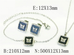 Stainless Steel Jewelry Wholesale - Stainless Steel Jewelry Sets - HY59S2508HHX