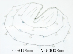 Stainless Steel Jewelry Wholesale - Stainless Steel Jewelry Sets - HY59S1815HPS