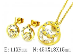 Stainless Steel Jewelry Wholesale - Stainless Steel Jewelry Sets - HY25S0518HKL