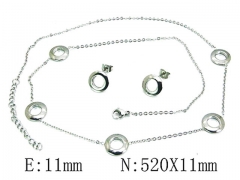 Stainless Steel Jewelry Wholesale - Stainless Steel Jewelry Sets - HY59S2850PZ