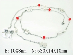 Stainless Steel Jewelry Wholesale - Stainless Steel Jewelry Sets - HY21N0049IHR