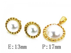 Stainless Steel Jewelry Wholesale - Stainless Steel Jewelry Sets - HY25S0676OF