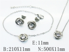 Stainless Steel Jewelry Wholesale - Stainless Steel Jewelry Sets - HY59S1743HQQ