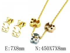 Stainless Steel Jewelry Wholesale - Stainless Steel Jewelry Sets - HY64S1123HYY